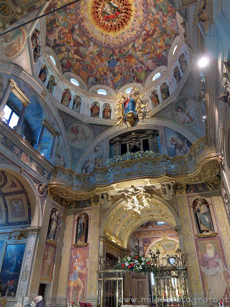 Saronno (Varese, Italy) - Central body with dome of the Sanctuary of the Blessed Virgin of the Miracles